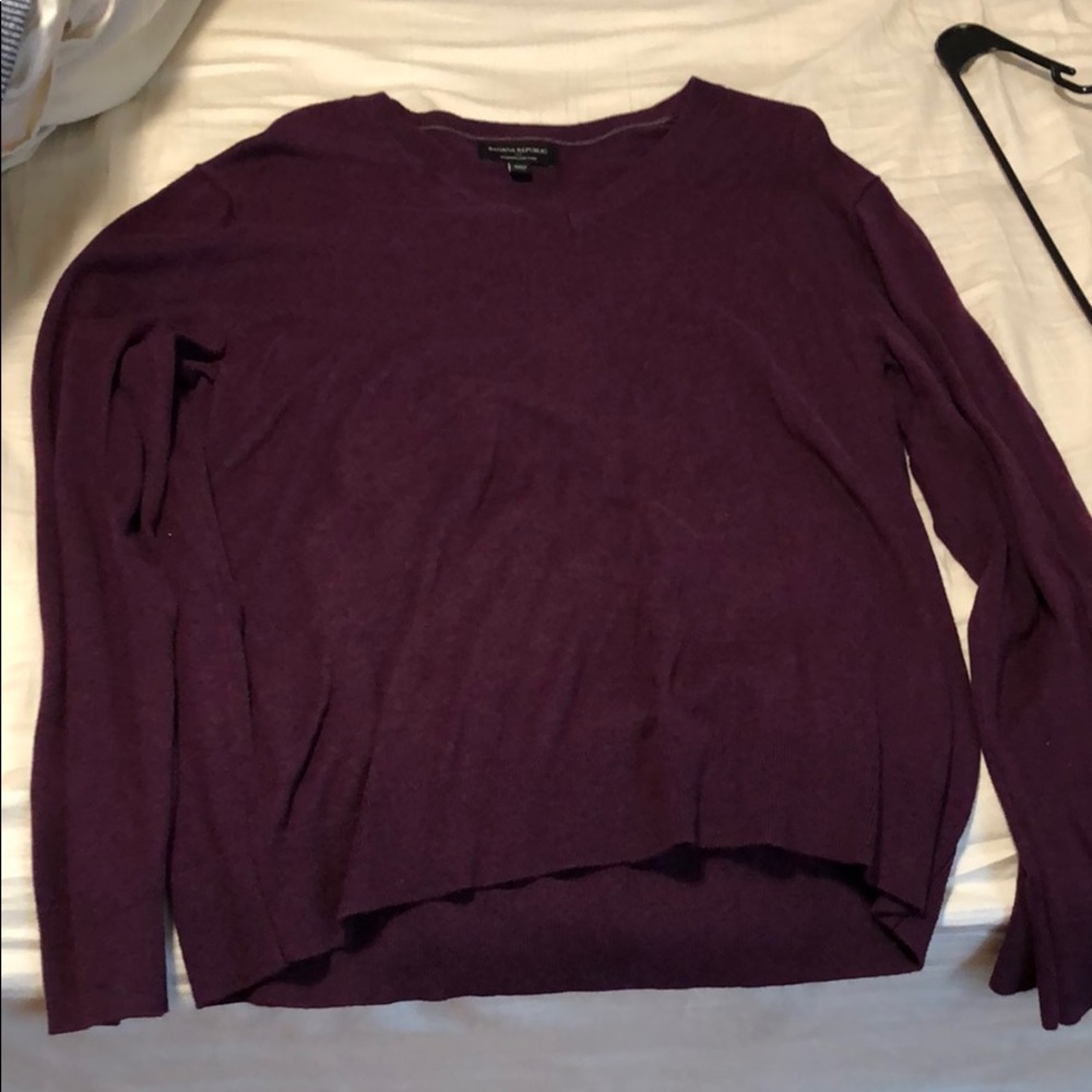 Banana Republic premium Luxe yarn sweater